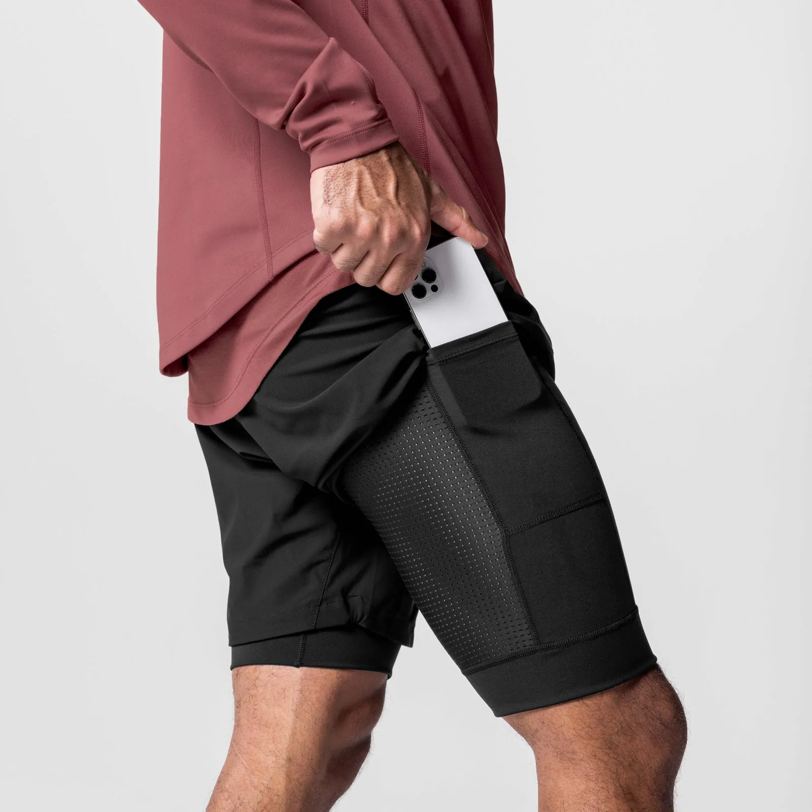 0652. Tetra-Lite™ 7" Liner Short - Black