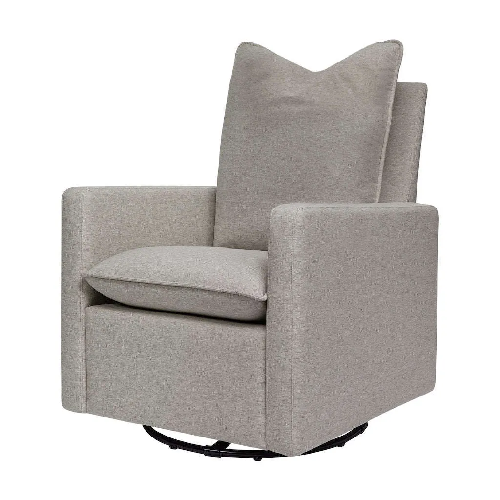 Babyletto Cali Pillowback Swivel Glider in Eco-Performance Fabric