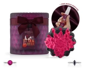 Black Dahlia - Satin Collection - Candle and Bath Bomb Set