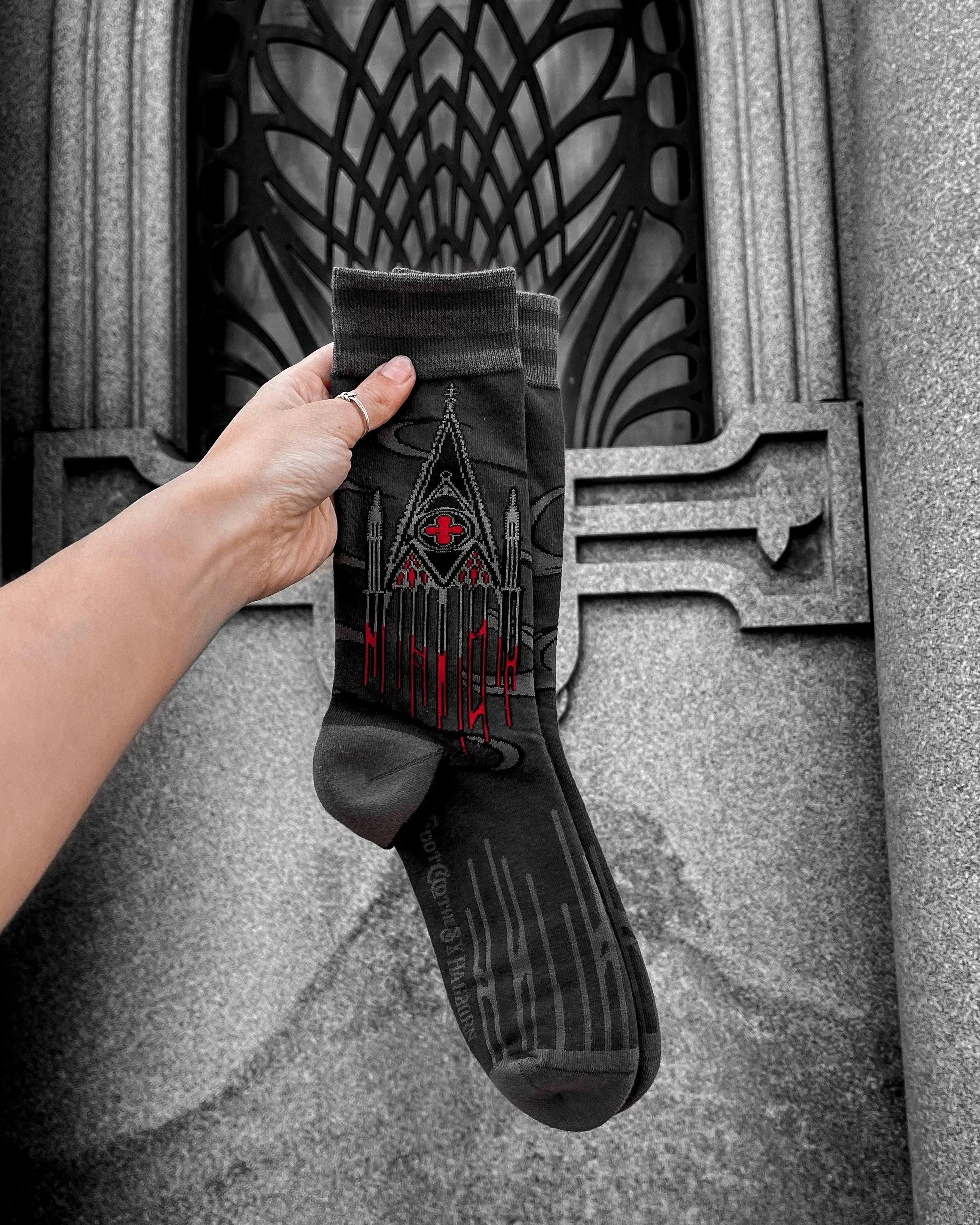Blood Cathedral FootClothes x Hagborn Collab Socks