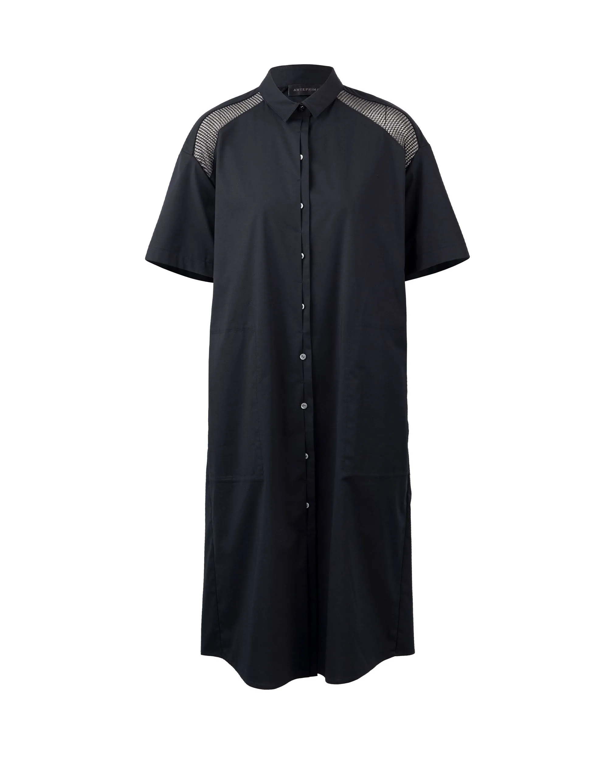 Camicia Con Mesh Shirt