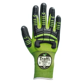 Carbon Neutral Gloves Traffi LXT Impact Nitrile PK 5 Pair
