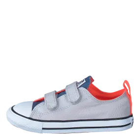 Chuck Taylor All Star 2V Ox Mouse/ Blue Coast/ White