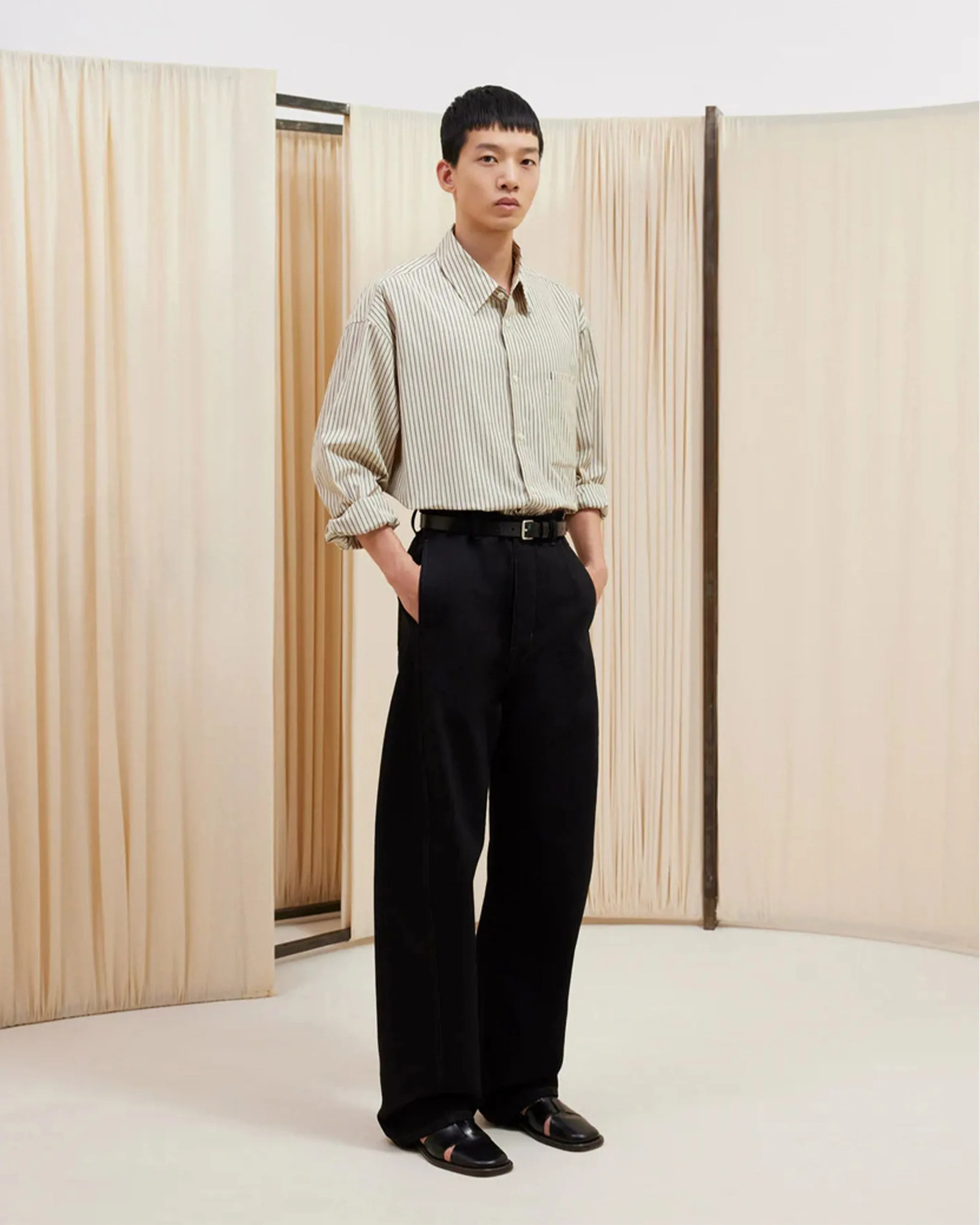 Double Pocket LS Shirt