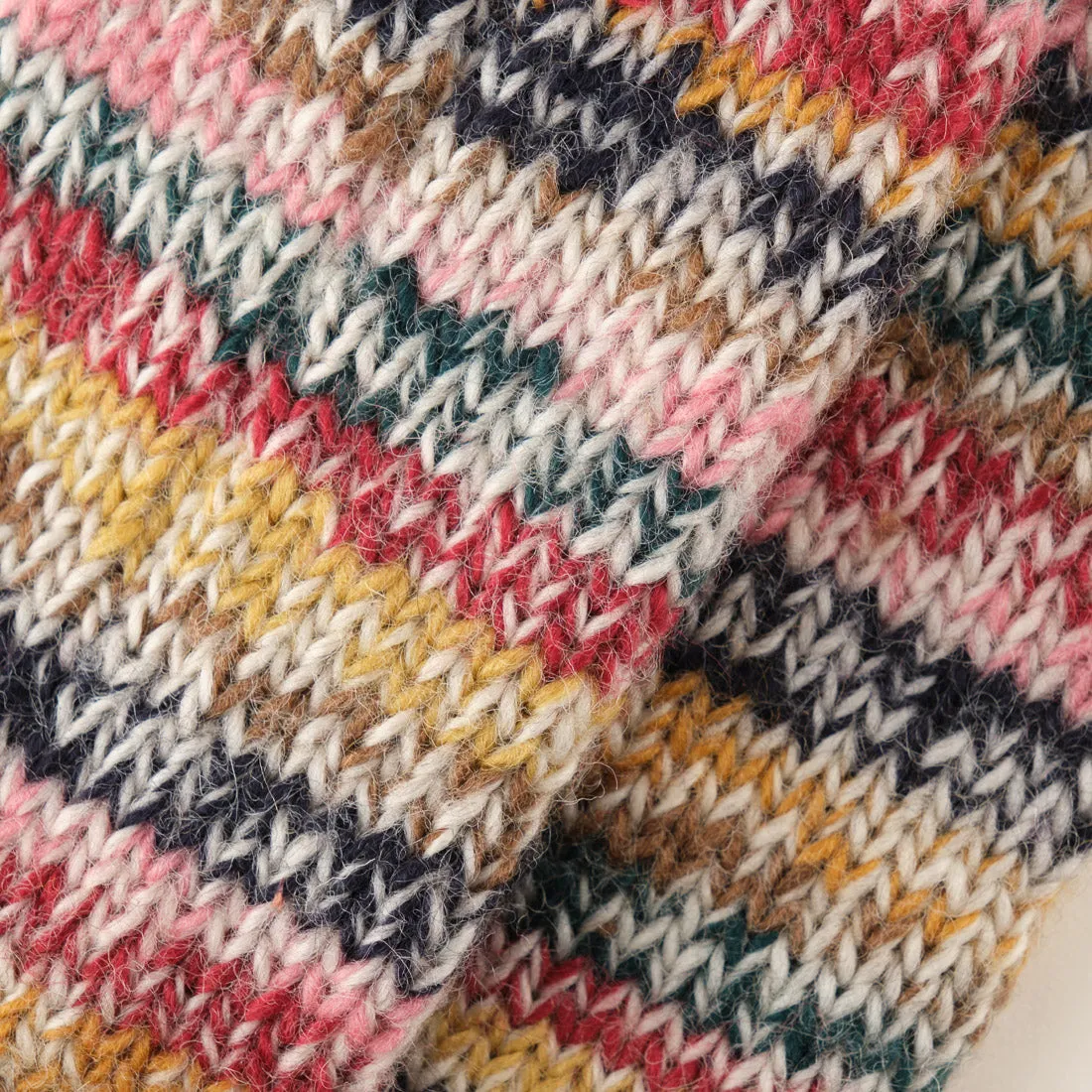 Flori Striped Knitted Socks
