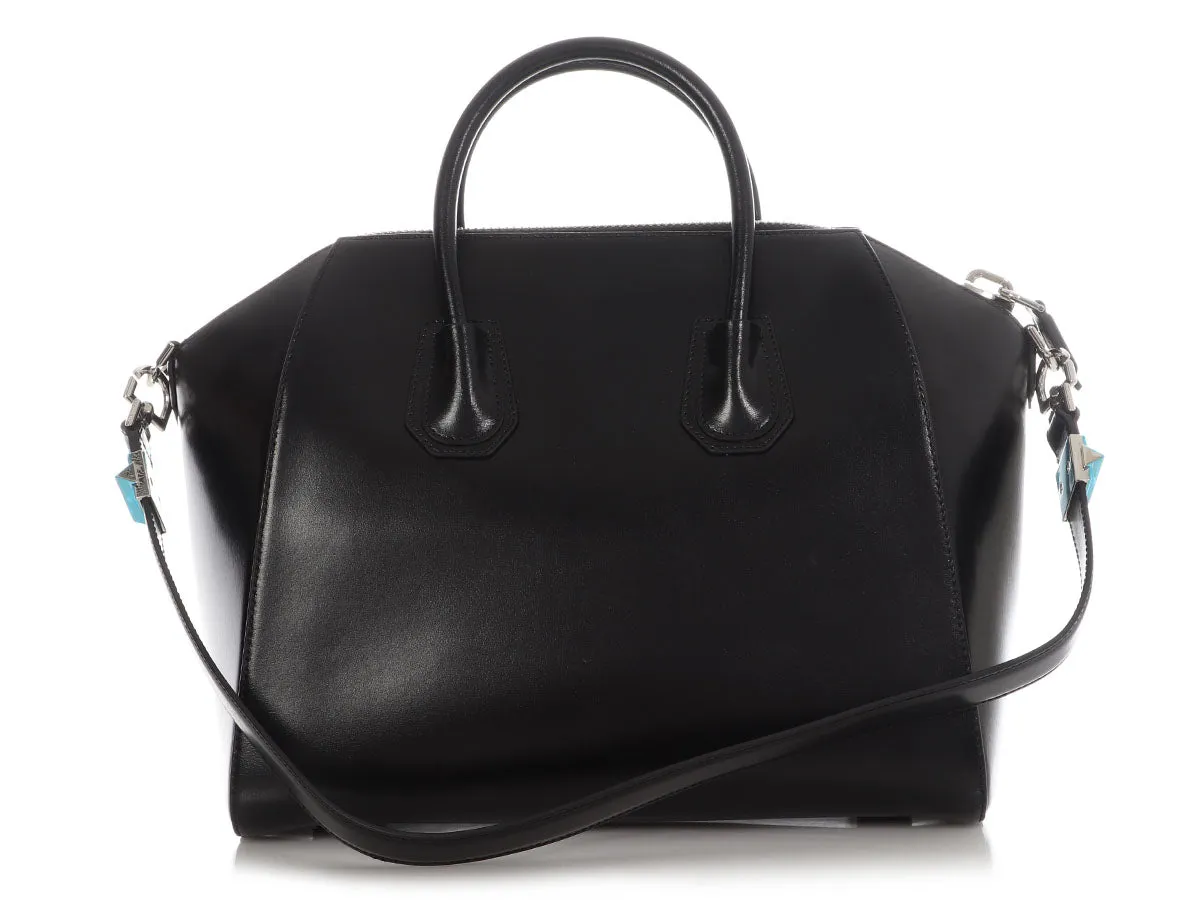 Givenchy Medium Black Shiny Calfskin Antigona