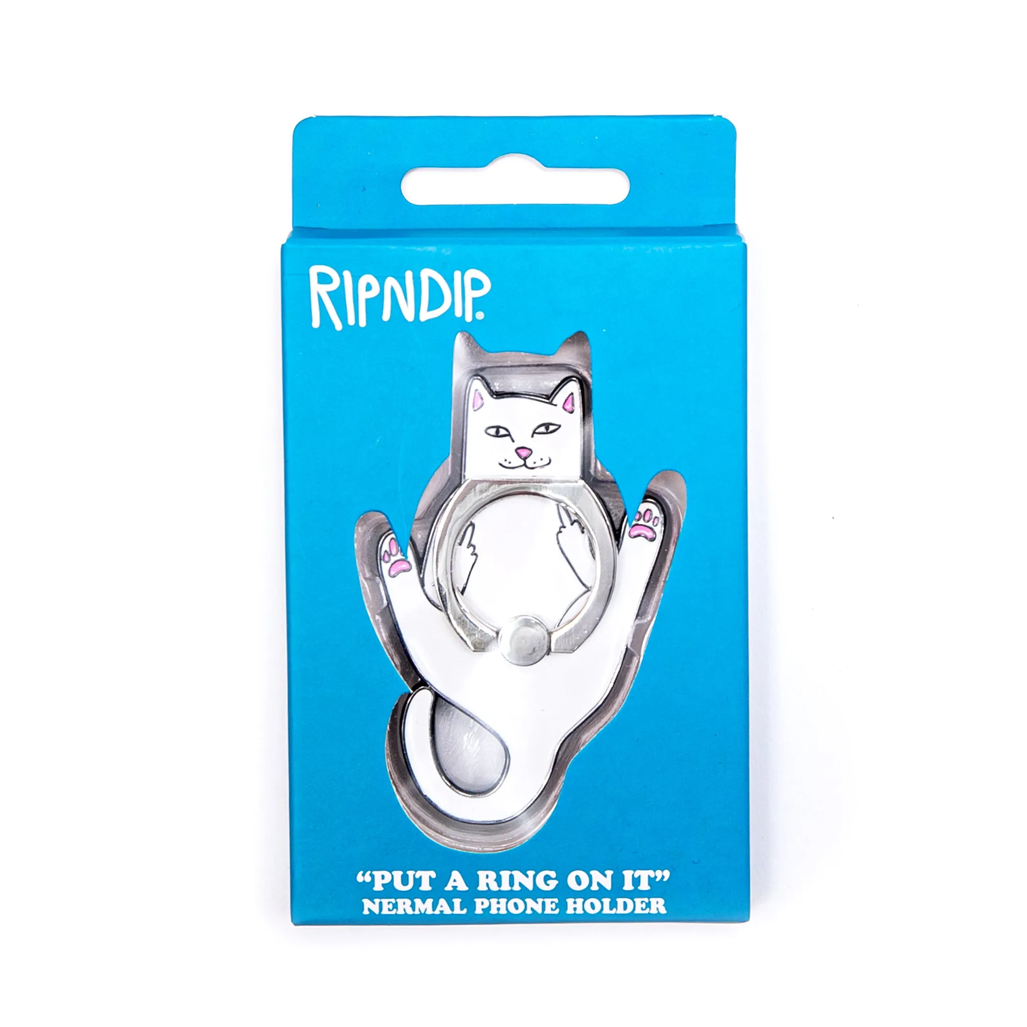 Lord Nermal Phone D-Ring (White)