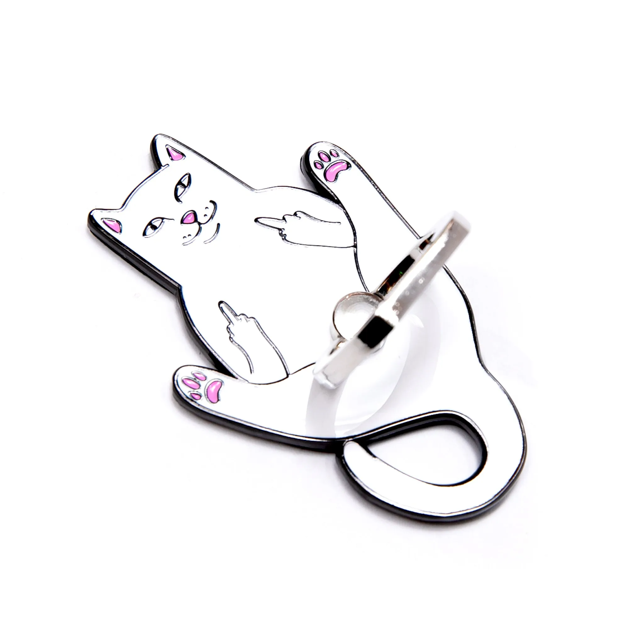 Lord Nermal Phone D-Ring (White)