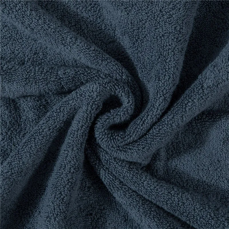 Premium 3-Piece Towel Set in Dark Teal Grey - Luxuriously Soft and Absorbent Bath, Face, and Hand Towels for the Bathroom