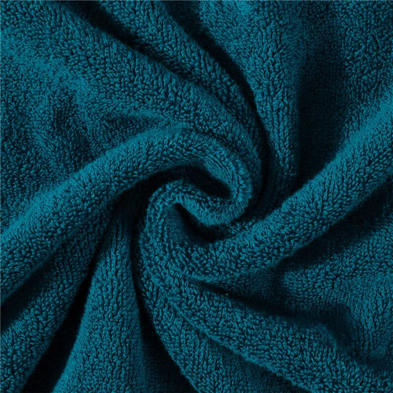 Premium 3-Piece Towel Set in Dark Teal Grey - Luxuriously Soft and Absorbent Bath, Face, and Hand Towels for the Bathroom