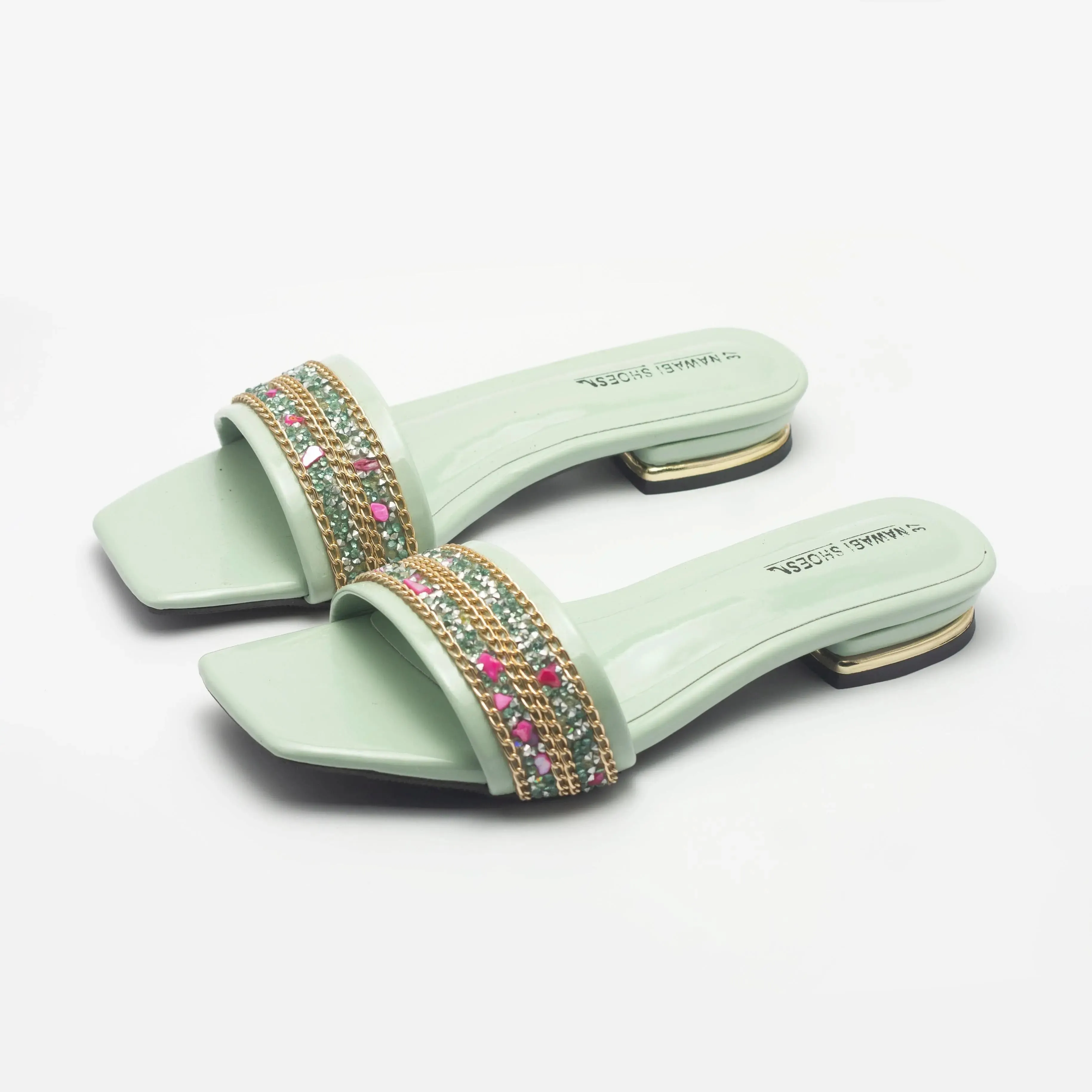 Premium Women's Flat Sandals | Nawabi Shoes BD