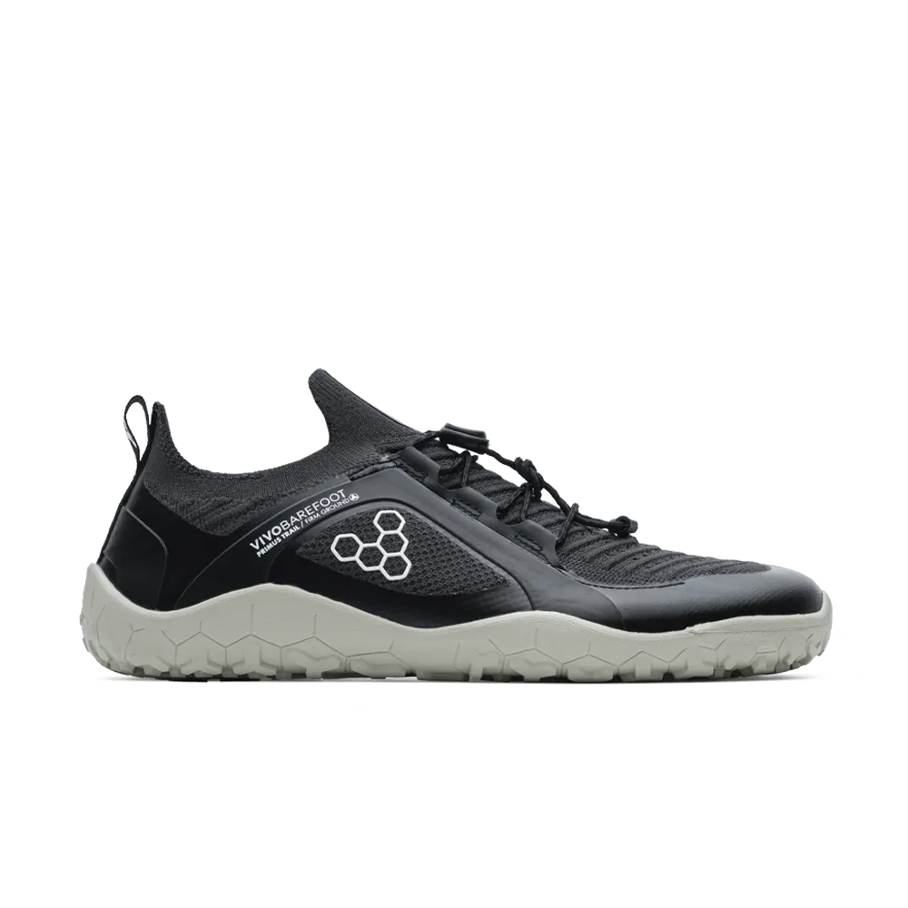 Vivobarefoot Primus Trail Knit FG Mens Obsidian Pelican