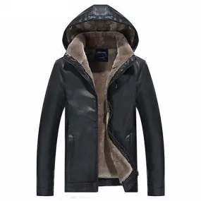 West Louis™ Detachable Slim Fashion Leather Jacket